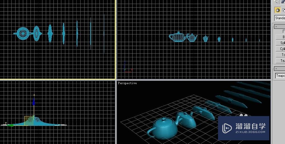 3DSMax中缩放阵列实例讲解