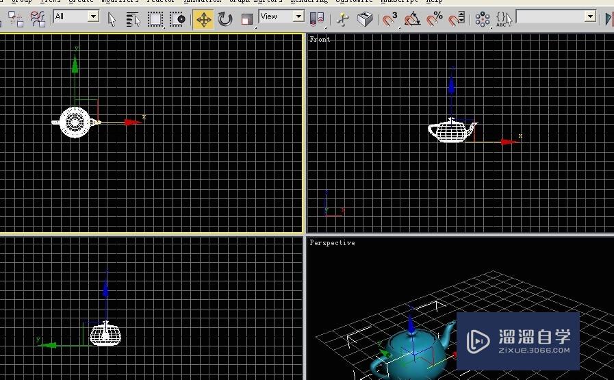 3DSMax中缩放阵列实例讲解