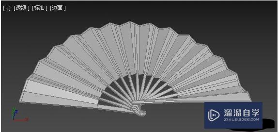 3DMax制作一把逼真的古风折叠扇子的步骤与教程