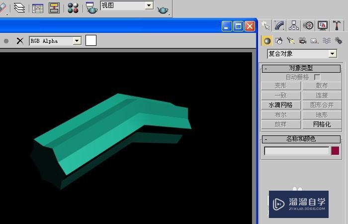 3DMax中如何把图形放样修改？