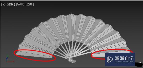 3DMax制作一把逼真的古风折叠扇子的步骤与教程