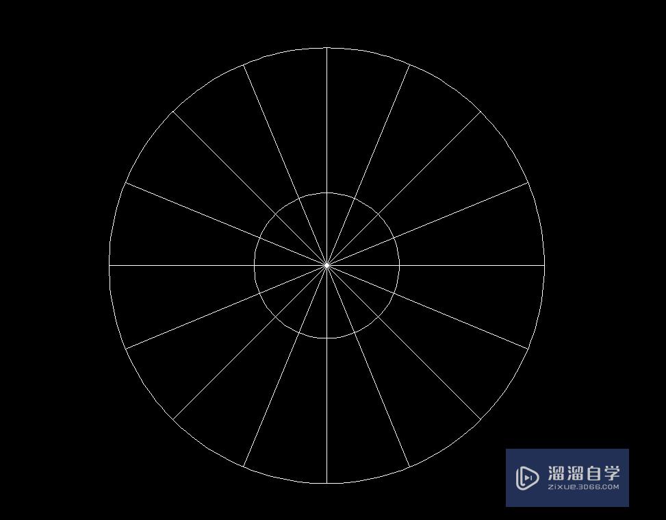 CAD怎么画圆形的旋转楼梯？