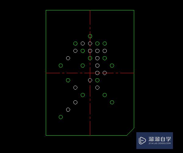 CAD怎样快速出顶针座标图？