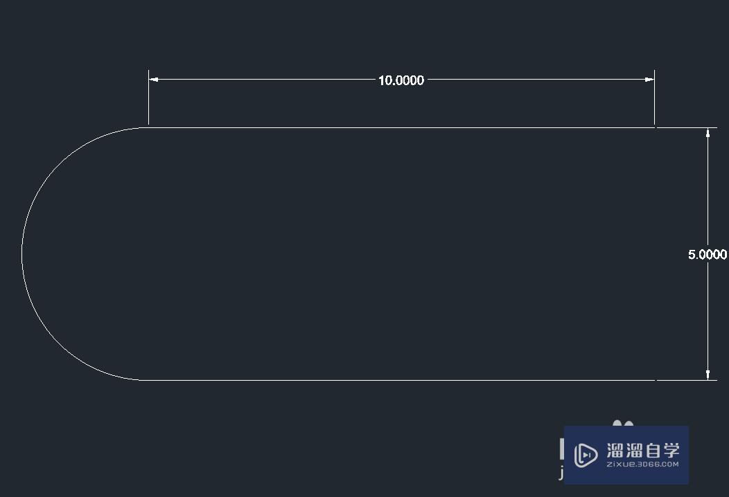 AutoCAD2018如何快速绘制腰型孔？