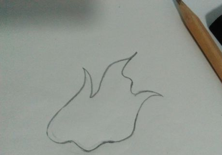 画火焰怎么画？