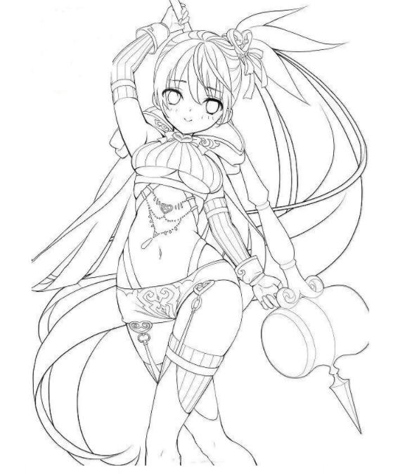 sai上直接画线稿应该用铅笔还是笔