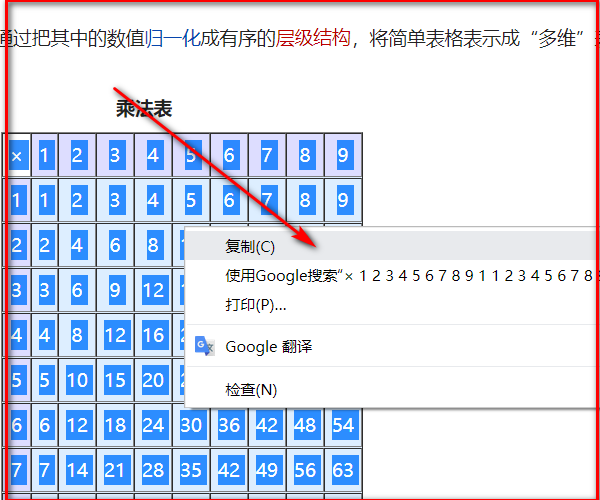 网页上的表格数据怎么复制到Excel？