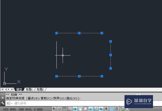 CAD2014怎么删除矩形的一条边？