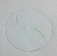 太极图案怎么画？ 说下画法？