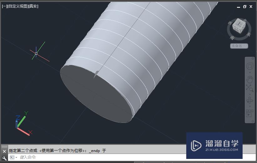 AutoCAD2015三维绘图实例：[2]金属螺栓绘制