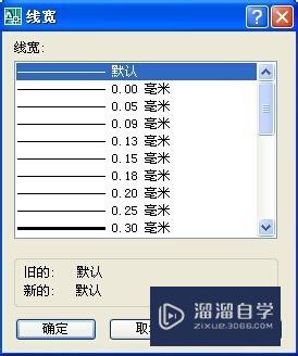 AutoCAD画粗细实线线宽的方法和注意点