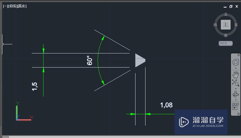 AutoCAD2015三维绘图实例：[2]金属螺栓绘制