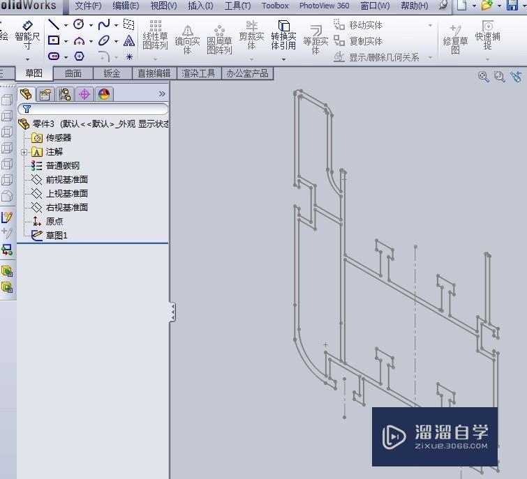 如何将CAD图形导入成SolidWorks三维模型★？