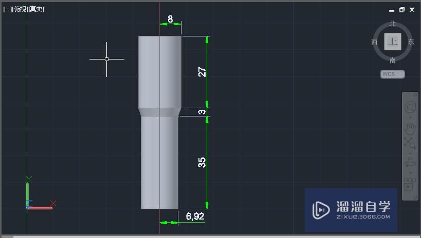 AutoCAD2015三维绘图实例：[2]金属螺栓绘制