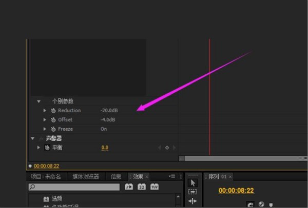 怎么用PR消除噪点？