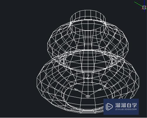 CAD如何绘制葫芦（三维实体）？