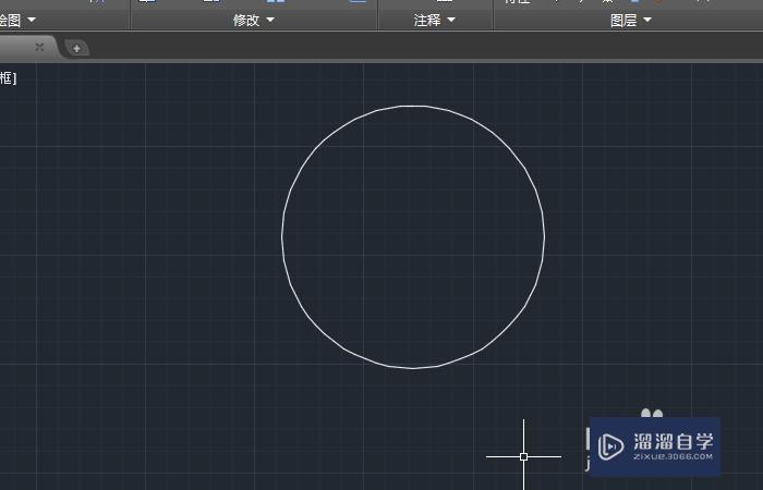 CAD怎么画绘制同心圆？