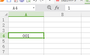 Excel中如何显示数字前面的0 如001显示出001这些数字？