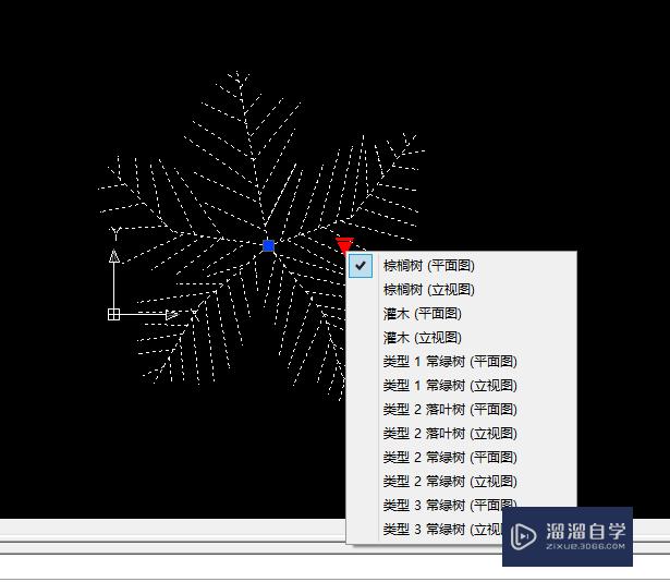 AutoCAD如何添加树木？