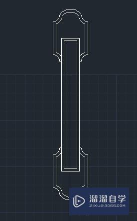 如何用CAD绘制门把手？