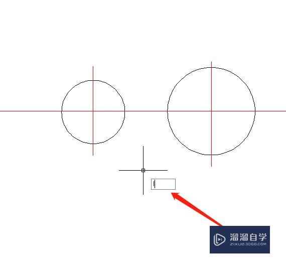 CAD两个不同圆如何做相切线？