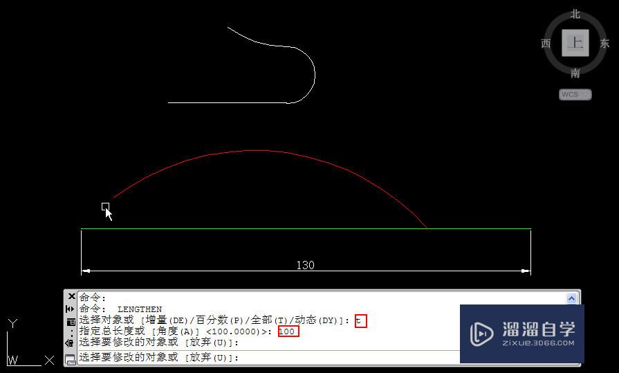 CAD中拉长怎么用？怎么绘制指定弧长的圆弧？