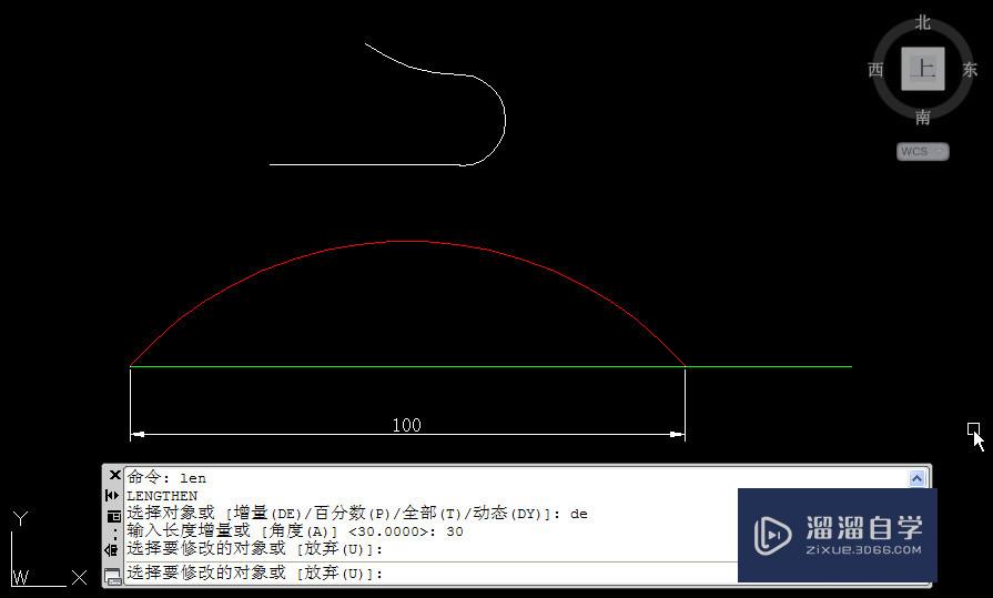 CAD中拉长怎么用？怎么绘制指定弧长的圆弧？