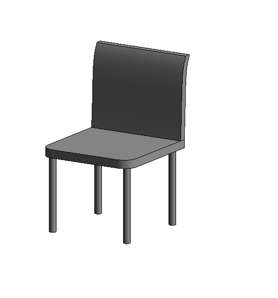 revit里怎么制作椅子构建集