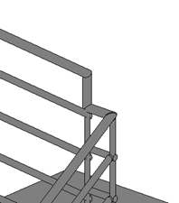 Revit2016楼梯栏杆转角连接