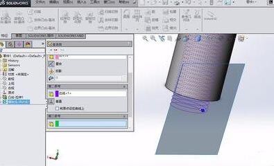 SolidWorks画真实螺纹，外螺纹与内螺纹怎么画？