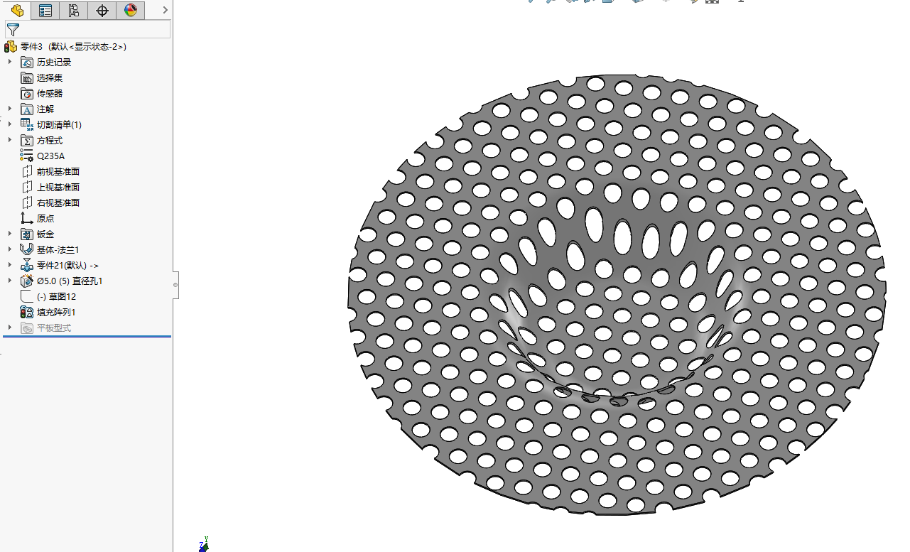SolidWorks怎么画这样的钣金零件？
