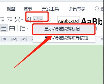 Word怎么删分节符？