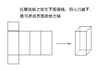 长方体怎么做步骤图片