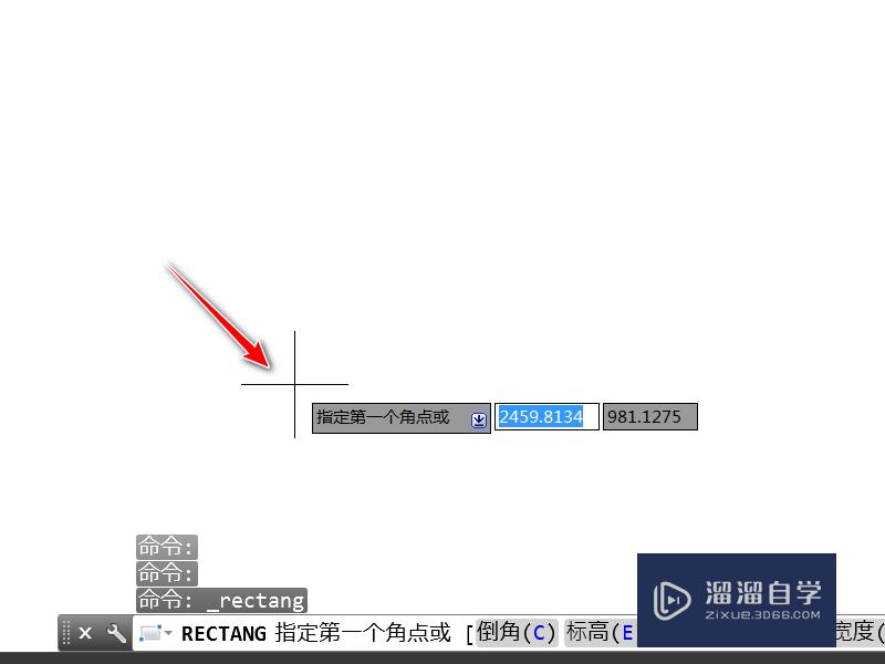 怎么用CAD绘制矩形？