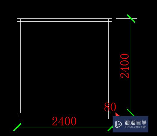 如何用CAD绘制一个门图？