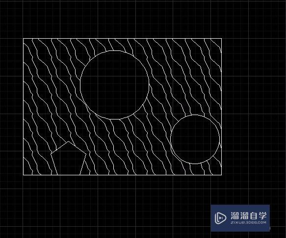 CAD中填充工具怎么使用？