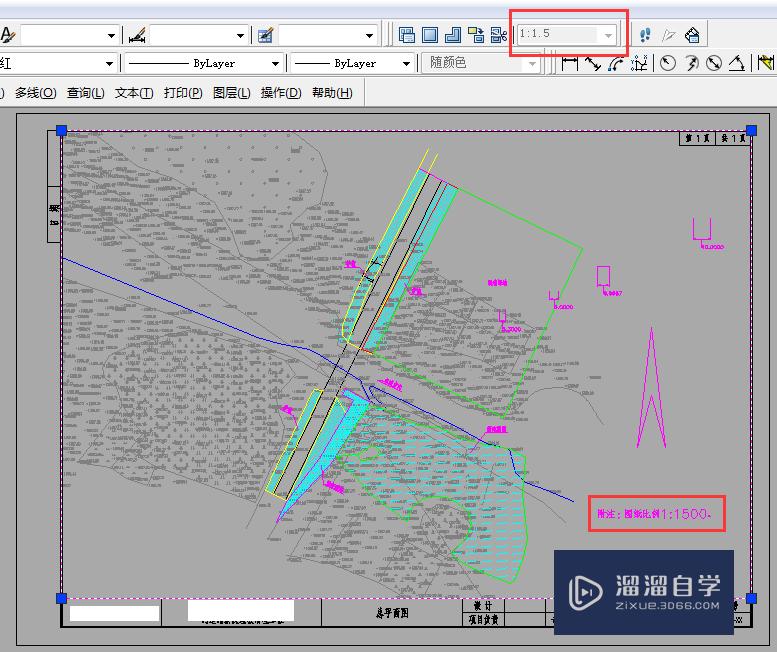 CAD布局空间比例——最笨的办法（亲测有效）