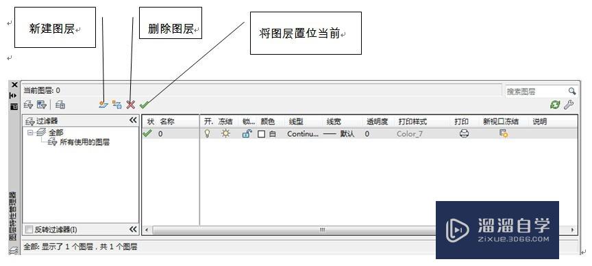 AutoCAD图层设置方法