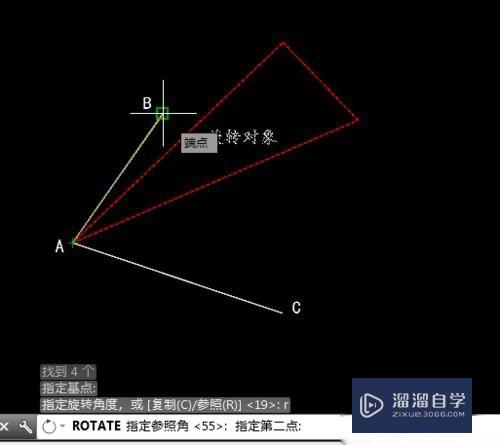 CAD怎么旋转图形怎么旋转角度？