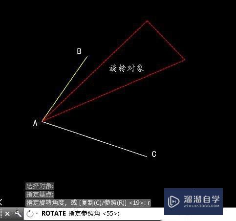 CAD怎么旋转图形怎么旋转角度？