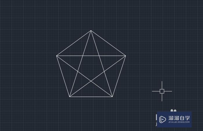cad怎麼畫五角星?