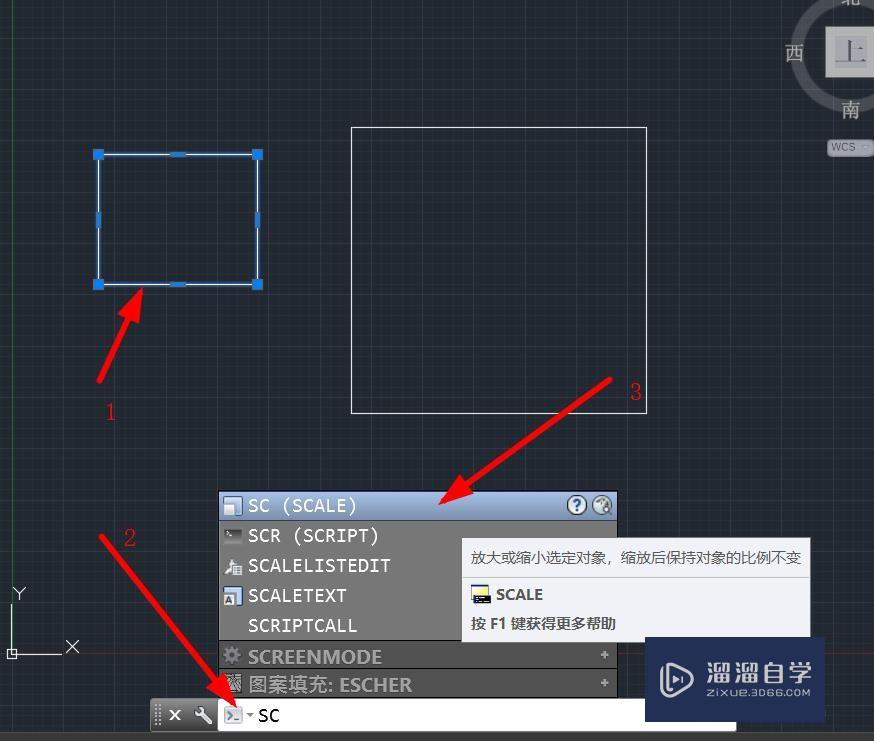 CAD的缩放怎么用？