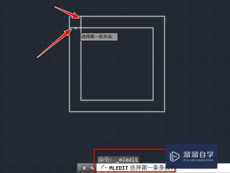 CAD怎么画240墙体双线？