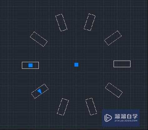 CAD如何应用环形阵列？