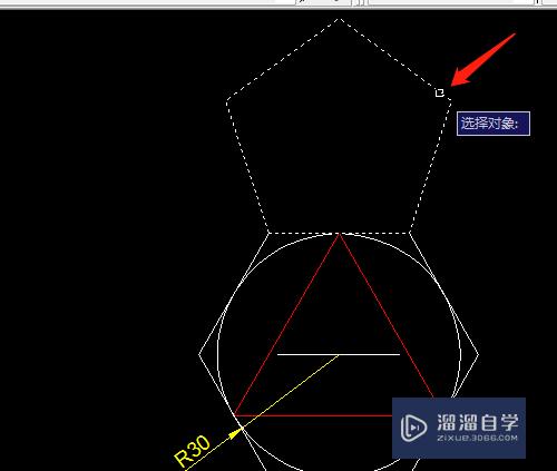 CAD怎样使用环形阵列？