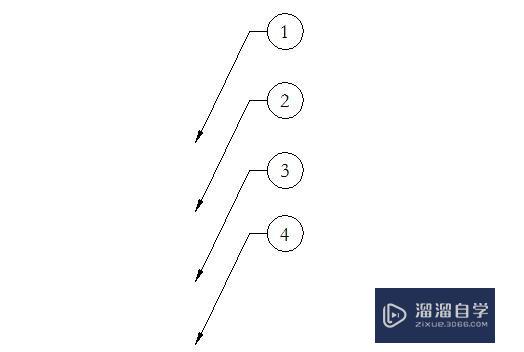 CAD多重引线使用方法