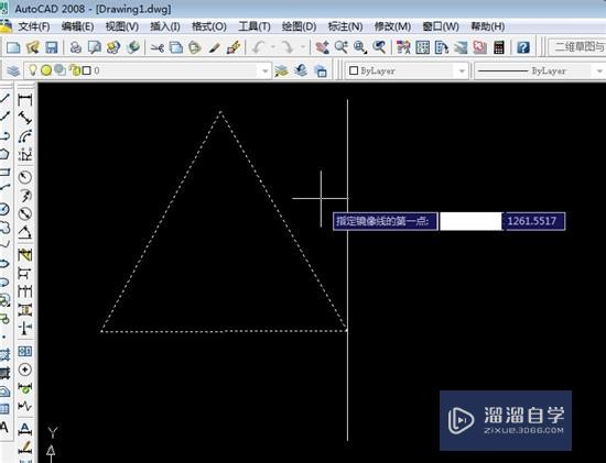 CAD中的镜像怎么使用？