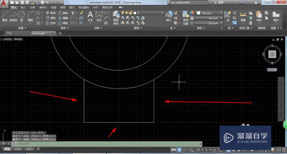 AutoCAD2019画齿轮的方法