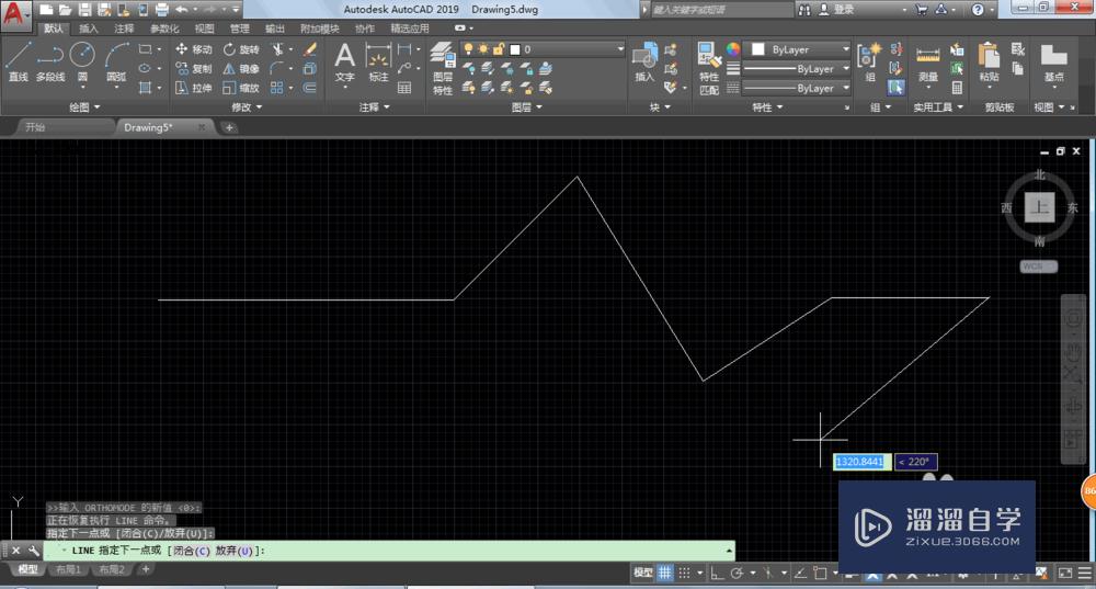 AutoCAD2019折断线怎么画？