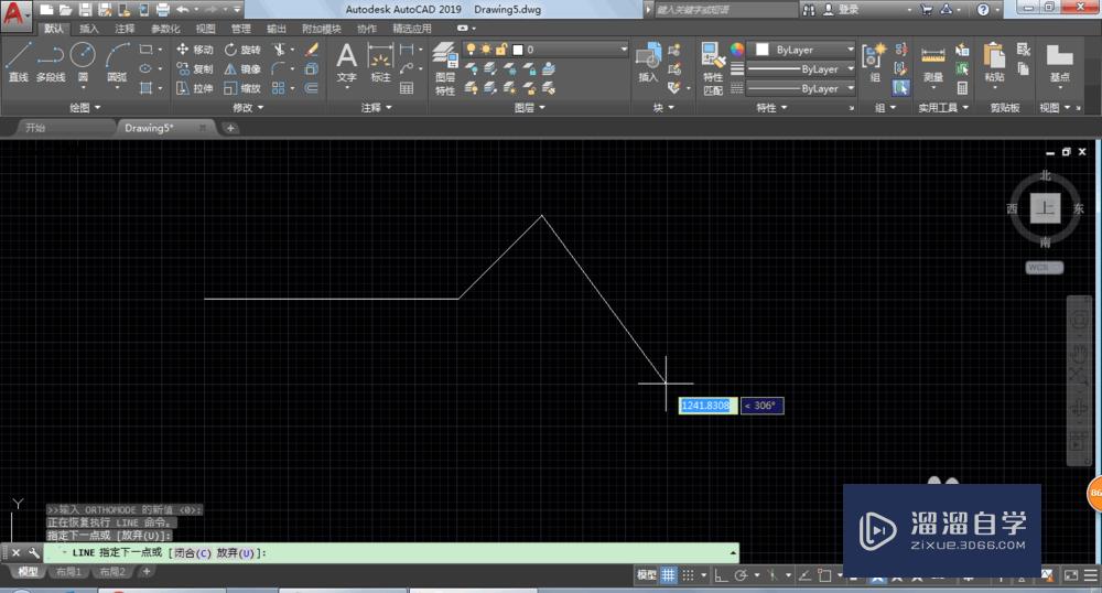 AutoCAD2019折断线怎么画？